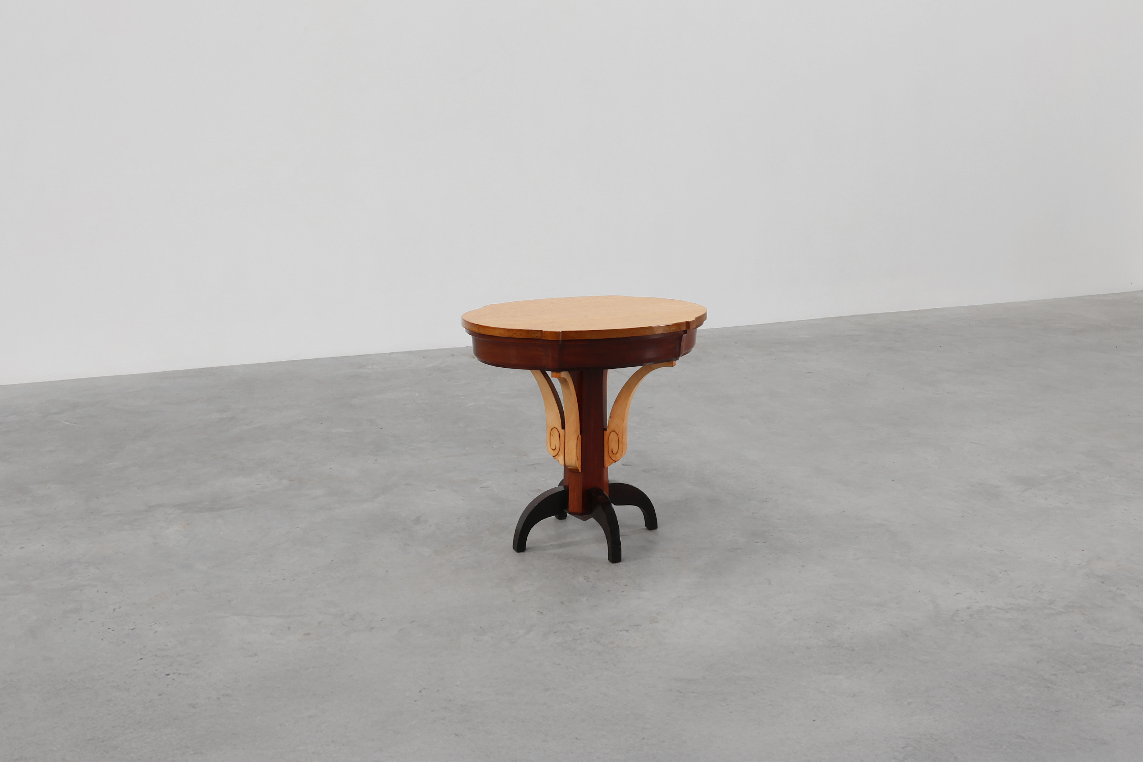 Art Deco side table in wood, France ca. 1930thumbnail